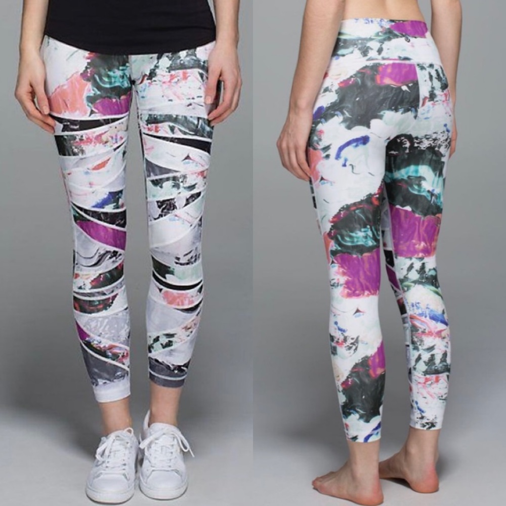 Lululemon Athletica Vibrant Patterned Leggings